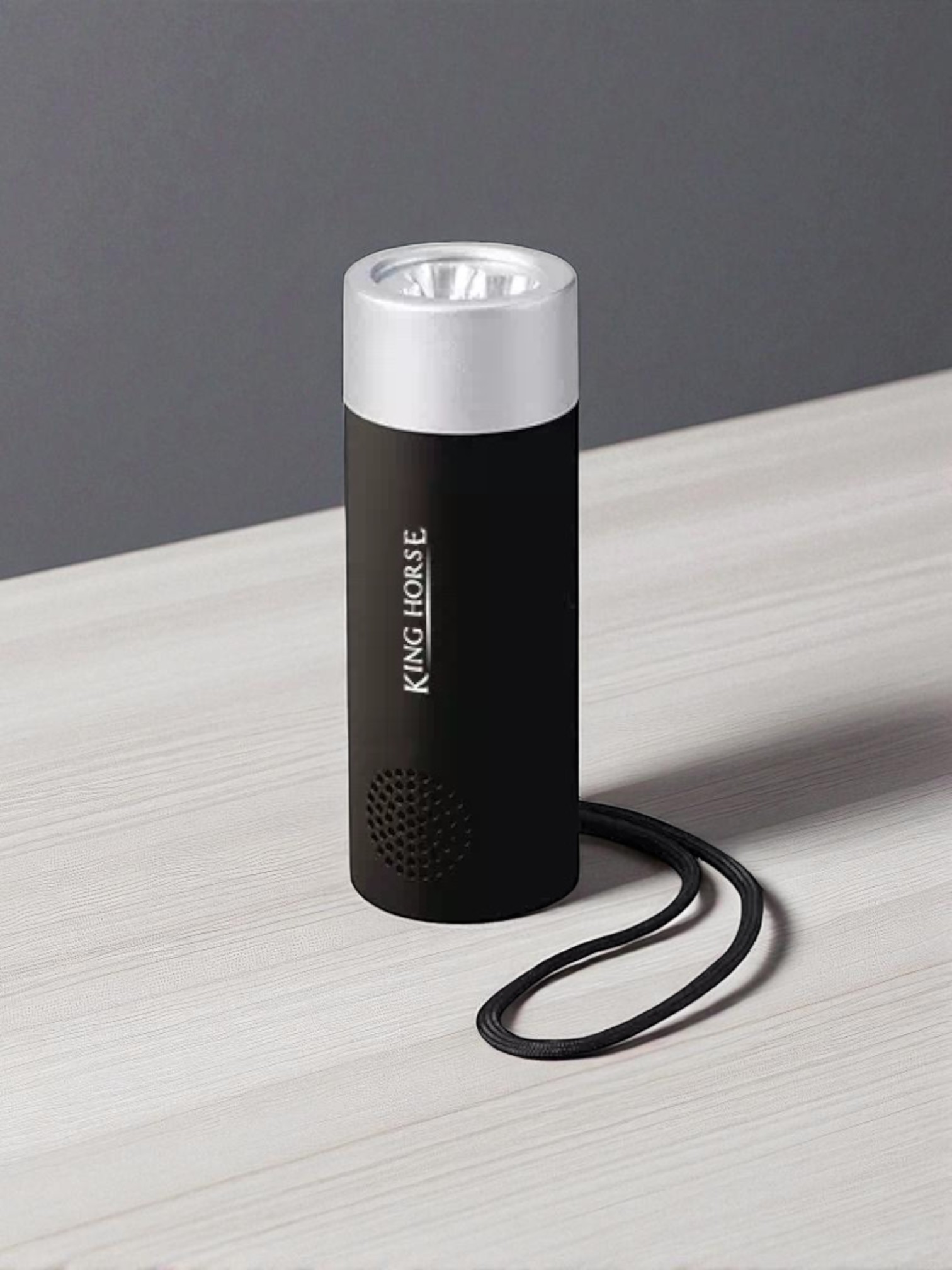 立てておけるラジオ付トーチライト